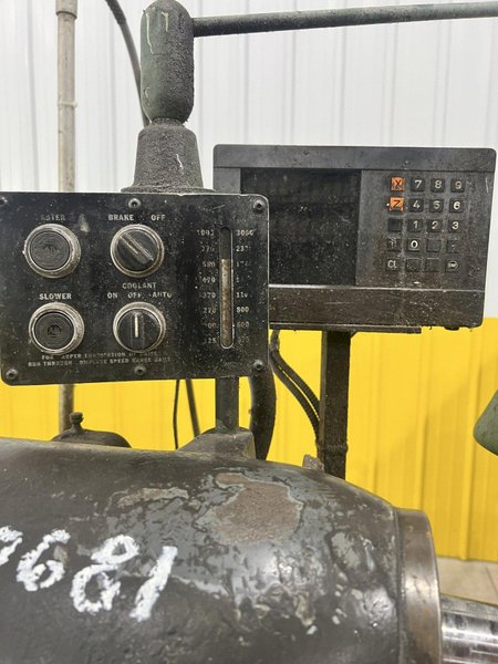 11&quot; x 18&quot; HARDINGE MODEL HLV-H HIGH PRECISION TOOLROOM LATHE: STOCK #20681