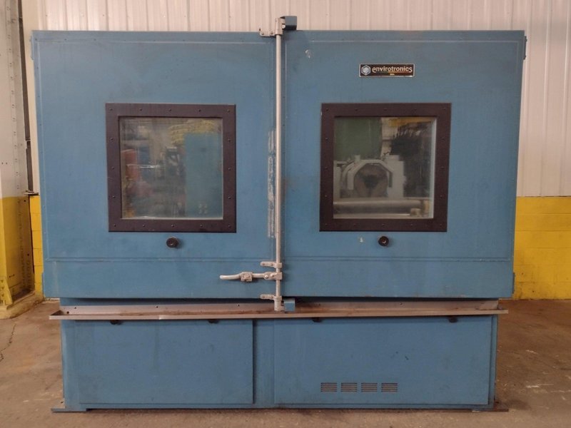 -60 TO 177 DEGREE X 96&quot; X 54&quot; X 48&quot; ENVIROTRONICS TESTING CHAMBER WITH HUMIDITY CONTROL: STOCK #17109