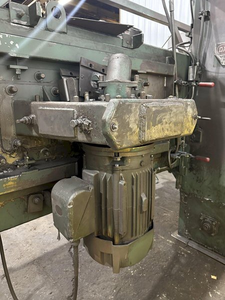 3&quot; BCP MODEL #A4-7620 3-WHEEL COIL BAR PASS -THROUGH BLAST MACHINE, RECLAIM &amp; DUST COLLECTOR: STOCK #20000