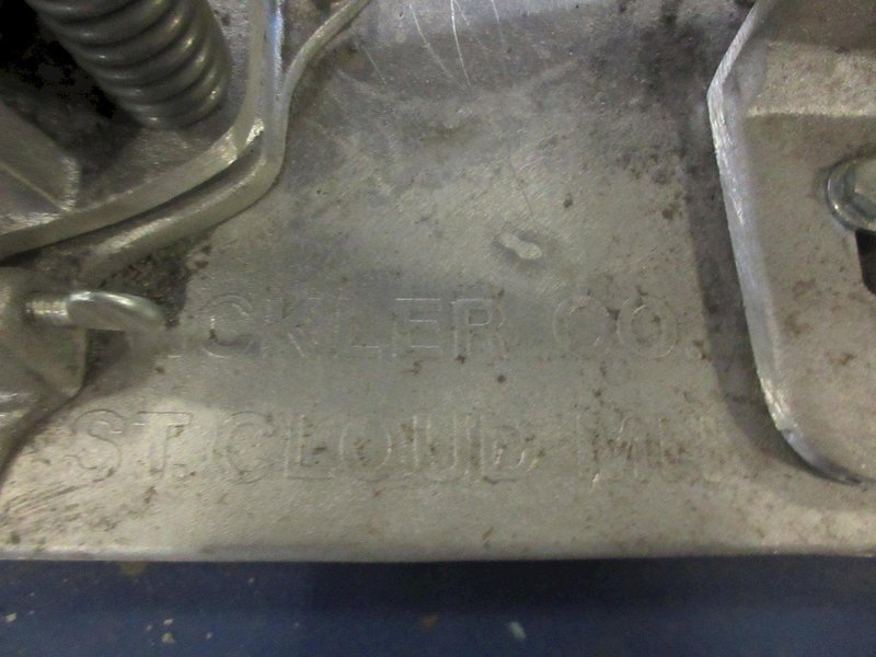 Eickler Co 2-1/2" x 36" Horizontal Belt Sander on Stand- Auction Item