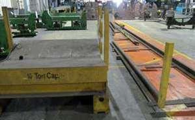 10 TON COIL TRANSFER CAR WITH RAILS: STOCK #61551