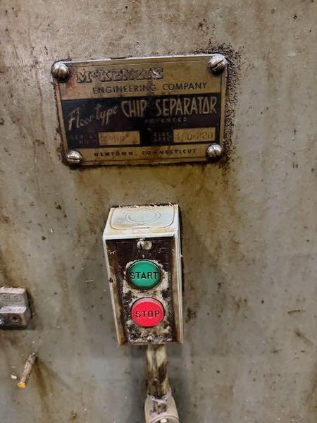 McKenzie Floor Type Model L Chip Seperator