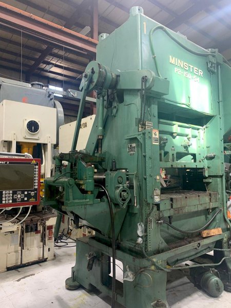 150 Ton MINSTER P2-150-54 "Piece-Maker" Straight Side Metal Stamping Press