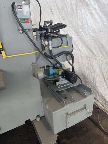 100 TON EITEL C-FRAME HYDRAULIC STRAIGHTENING PRESS. STOCK # 0436326