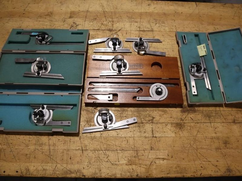 Mitutoyo Protractors- Auction Item