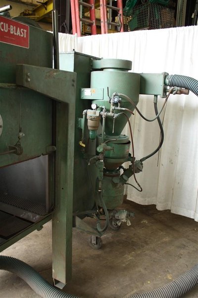 48&#039; x 36&#039; VACU BLAST BLASTING CABINET: STOCK #50990