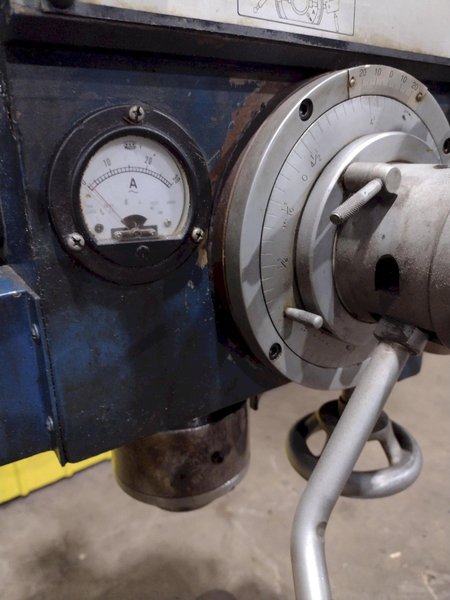 5&#039; x 13&quot; SHARP MODEL #RD-1600 RADIAL ARM DRILL: STOCK #18542