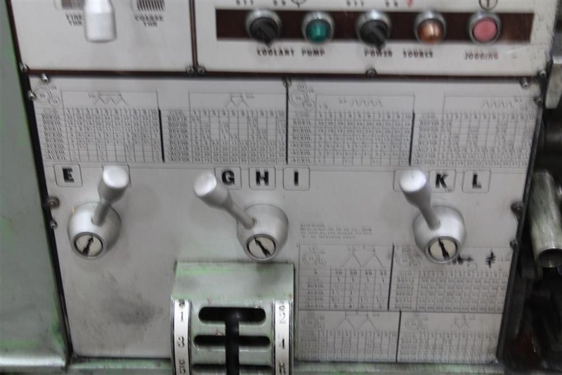 24" / 32" X 84" T A SHING GAP LATHE WITH 3" HOLE: STOCK #59534