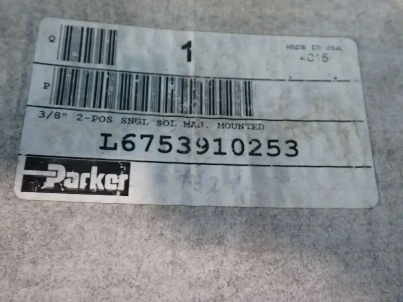 PARKER 140 PSIG VALVAIR II FOUR WAY MANIFOLD MOUNTED VALVES  -  L6753910253