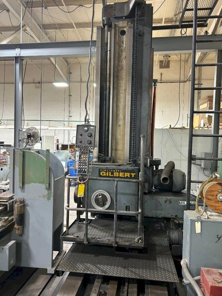 4&quot; CINCINNATI GILBERT FLOOR TYPE TRAVELING BORING MILL: STOCK  22528