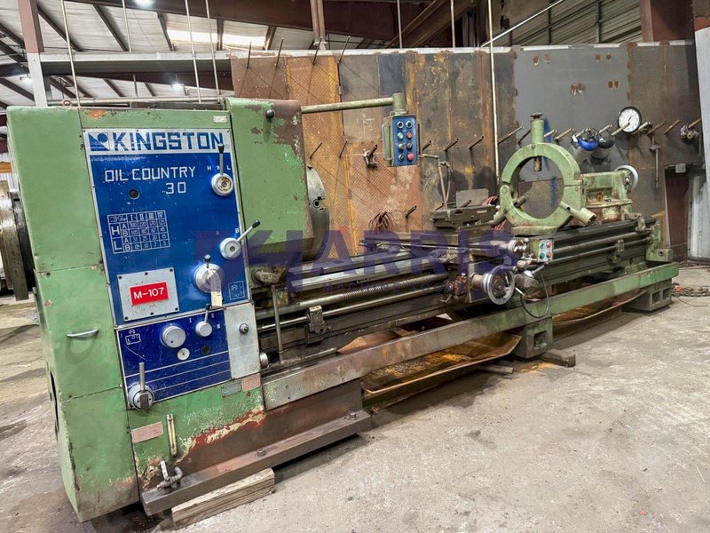 30” x 120” Kingston Hollow Spindle Lathe with 12” Spindle Bore, HK3000