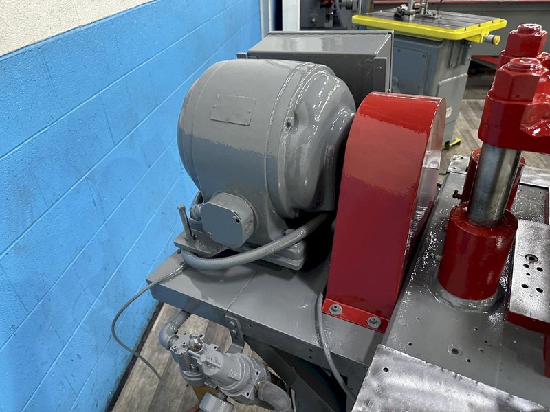 12 TON TISHKEN 4 POST CUTOFF PRESS: STOCK #78450
