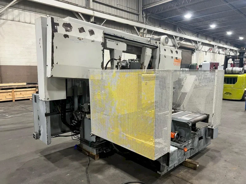 USED KASTO MODEL HBA-520 AU 20.5" X 20.5" AUTOMATIC HORIZONTAL BANDSAW, YEAR 1997
