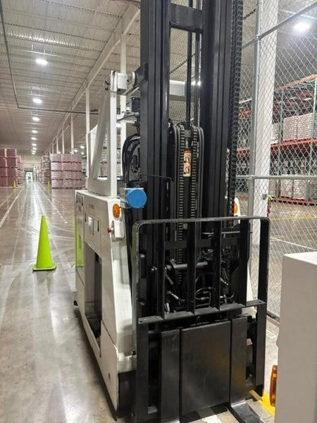 (x33) Egemin CBV 7607 LX Automated Guided Forklifts AGV, 5,300 LB Capacity, 300″ Lift, 48V- Varying Hours
