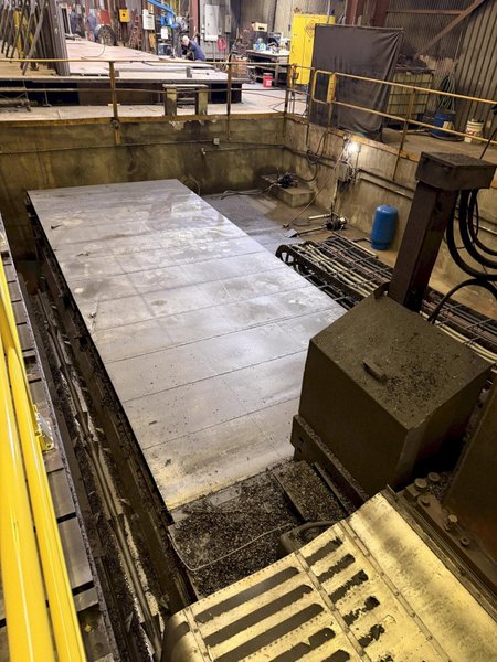 6" GRAY MODEL 6600-FCO FLOOR TYPE CNC HORIZONTAL BORING MILL. STOCK # 0655426