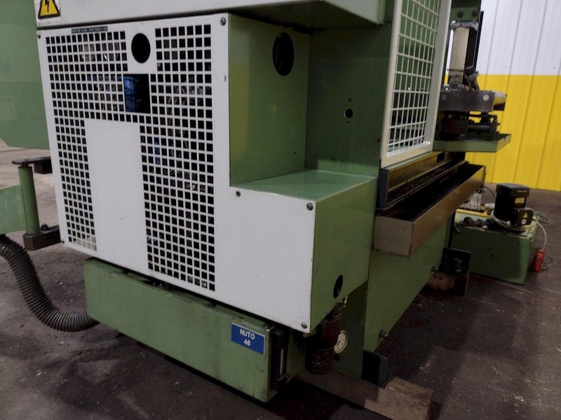 13.4&quot; X 13.4&quot; MISSLER MODEL #DEB-340-CE AUTOMATIC HORIZONTAL BANDSAW, NEW 2000: STOCK #19627