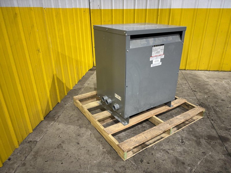 112.50 KVA SQUARE D SORGEL 480-&gt;208Y/120 3-PHASE ELECTRICAL TRANSFORMER: STOCK #23730