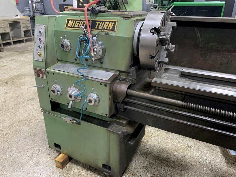 18&quot; x 40&quot; Mighty Turn Model ML-1840GL Gap Bed Engine Lathe, S/N 99081440.
