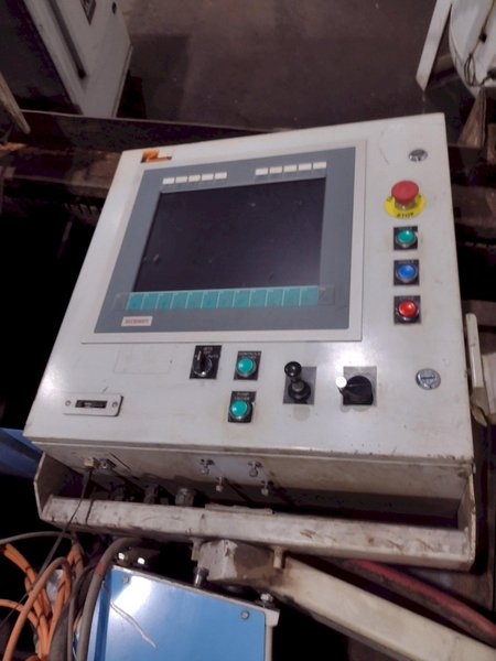 5&#039; x 13&#039; JET EDGE (2013) MODEL #5X13-MR GANTRY RAIL WATERJET CUTTING TABLE, WITH IP-60-50 INTENSIFIER PUMP: STOCK #19309