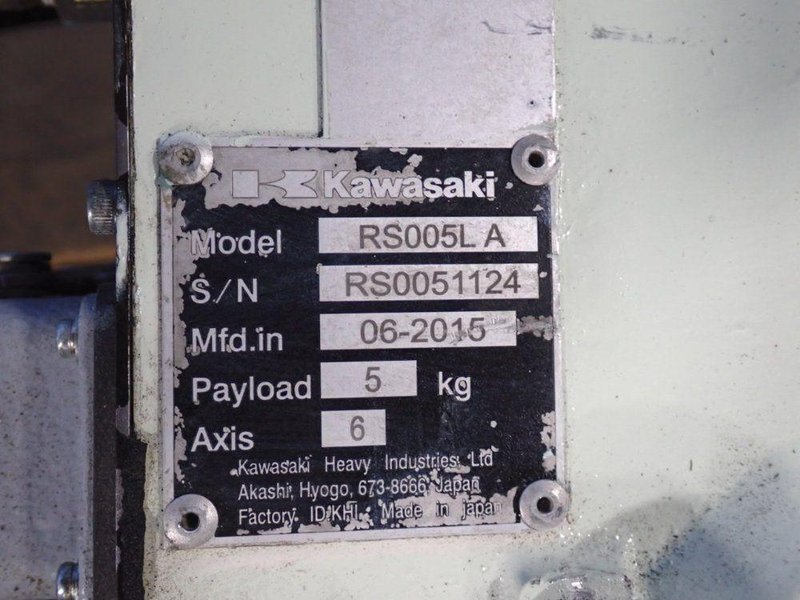 KAWASAKI 5 KG ROBOT ARM  -  RS005LA