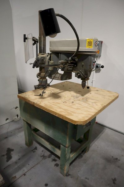 Delta Rockwell 15-655 Unidrill Drill Press with Swivel and Tilt, Single Phase- Auction Item