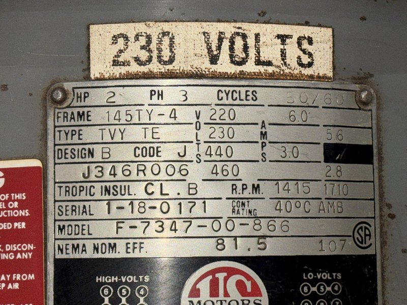 2 HP BRIDGEPORT SERIES I VERTICAL RAM TYPE MILL: STOCK #20997
