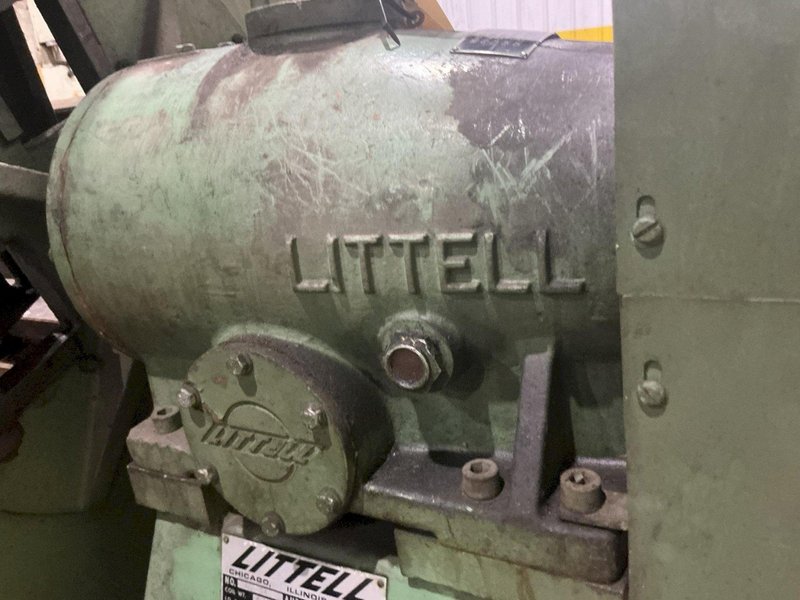 4,000 LBS X 24" LITTELL MODEL #40-24 PULL OFF COIL REEL UNCOILER: YOBRO #26130