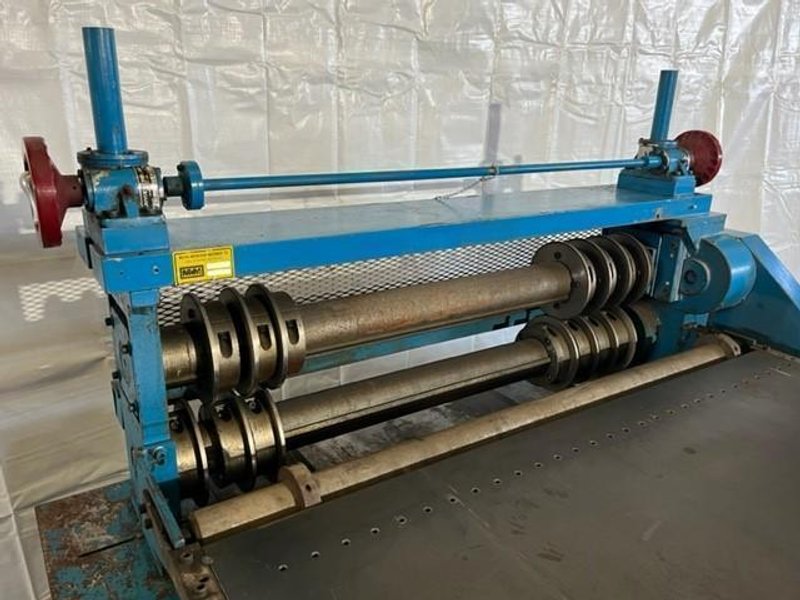 48" x 4.00" Miller-Moorehead Sheet Slitter