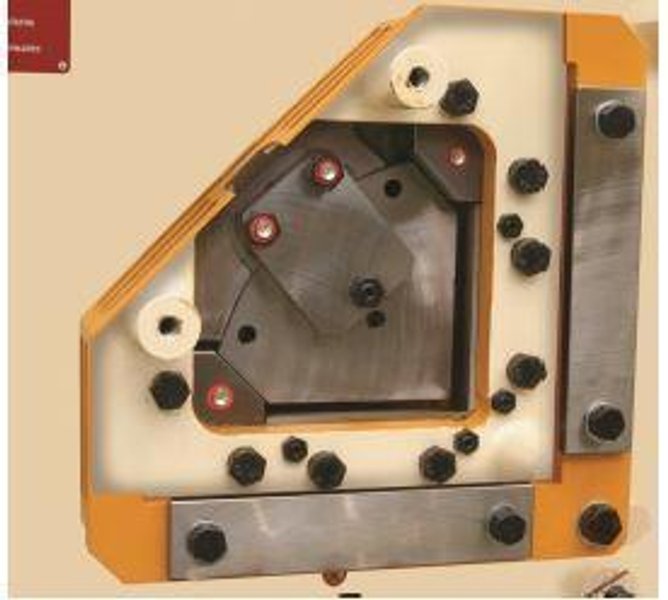 120 Ton, New Geka Hydraulic Ironworker Model Hydracrop 110S - Dual Operator