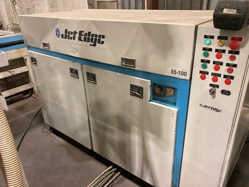 Jet Edge Mid-Rail X-3 Waterjet Cutting System (#5925)