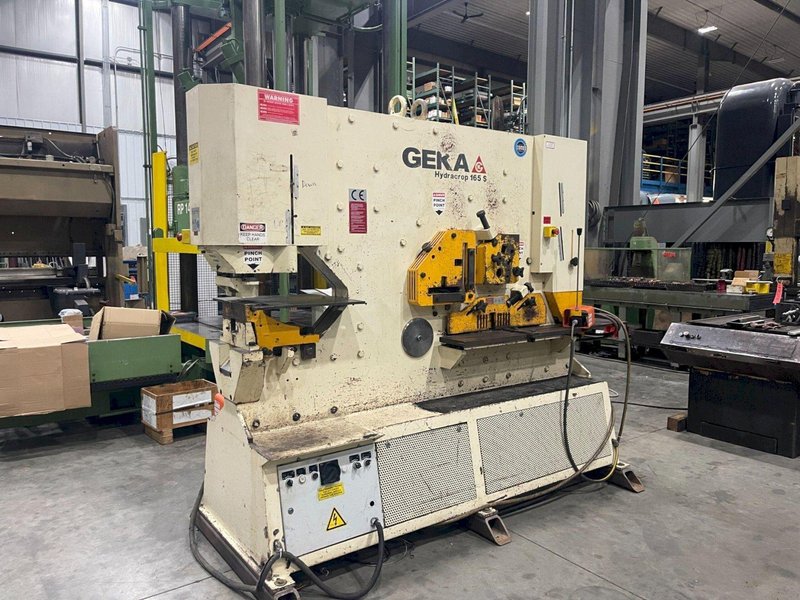 2012 Geka 165 Ton Ironworker, Model 165S