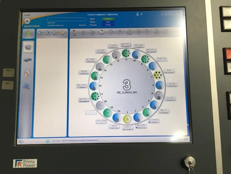 2013 PRIMA POWER E5 | Punches, Turret
