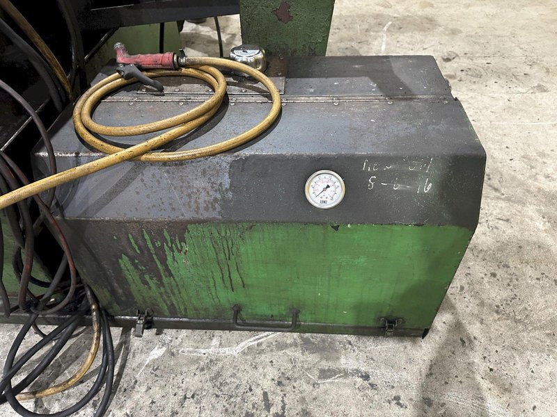 13" X 18" HYD-MECH MODEL #S-20P SWIVEL MITRE HORIZONTAL BANDSAW: STOCK #22384