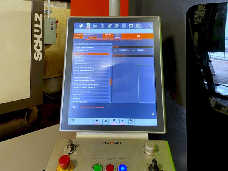 Nukon Vento 420 6KW Fiber Laser