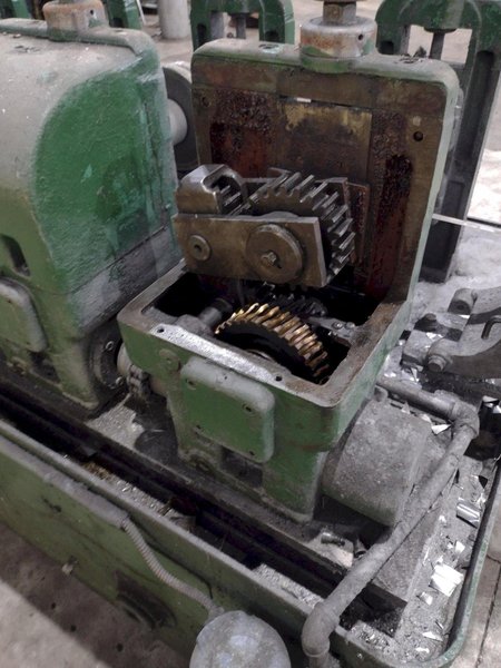 4 STAND x 2&quot; ARBOR X 13&quot; ROLLSPACE YODER MODEL #M2 ROLLFORMER: STOCK #23569