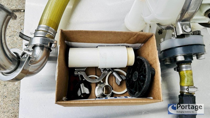 Inline Filling Systems  | Six-Headed Semi-Automatic  |  Overflow Filler