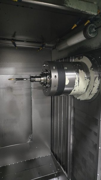 Toyoda FH630S HMC, 2005 – Broken Tool Detection, Coolant Thru Spindle