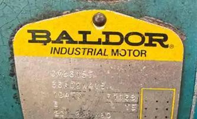 HYDRAULIC PUMP UNIT W/ BALDOR MOTOR. STOCK # 1003325.