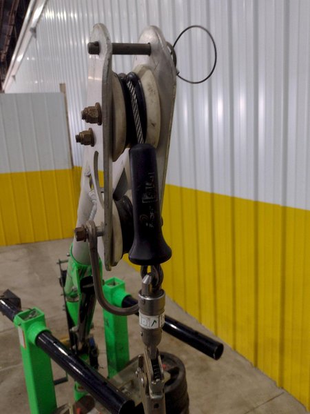 DBI SALA MODEL #8520867 Advanced Green Counterweight Cart CONFINED SPACE RESCUE: STOCK #20151