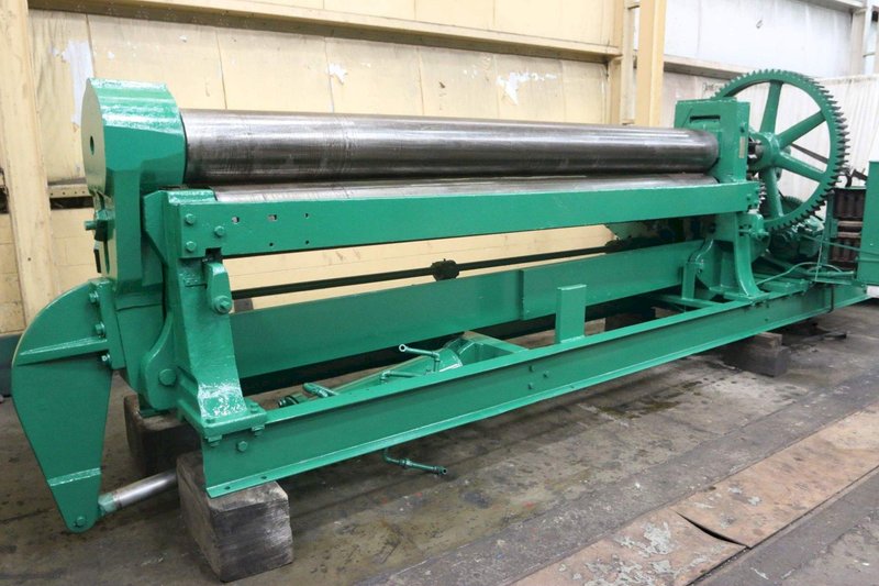 12' X 1/2' BERTSCH MODEL #11 INITIAL PINCH PLATE ROLLS: STOCK #69569