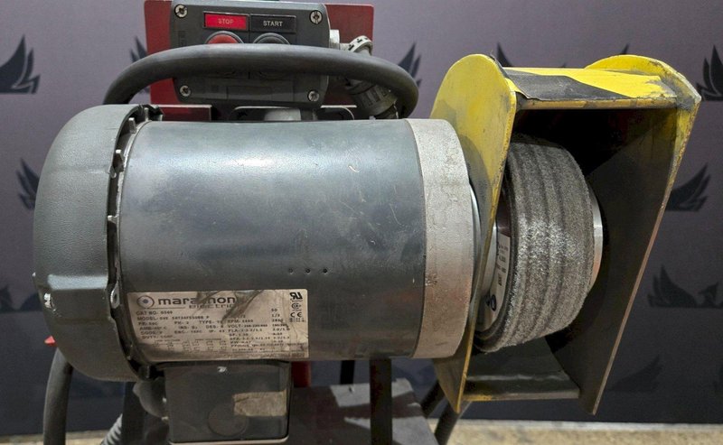 PEDESTAL GRINDER w/ Short Stop SS-4G-5 Clutch Break USED