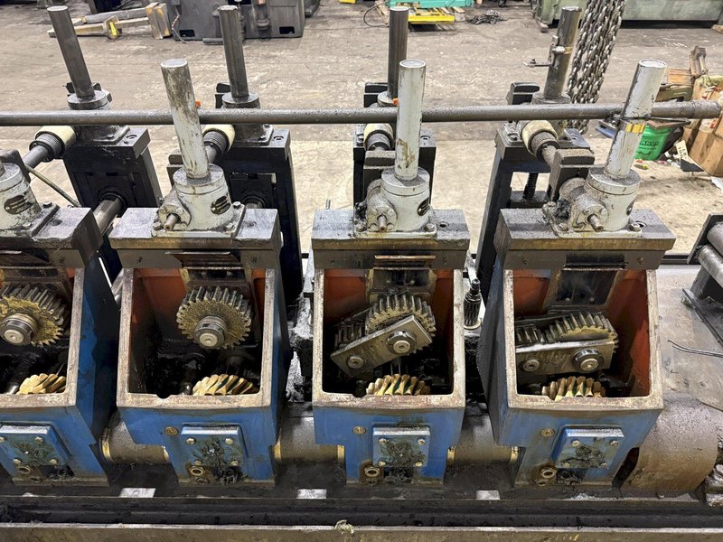 9 STAND x 2" YODER M2 ROLLFORMER, 6 STAND &amp; 3 STAND BASE: YOBRO #24317