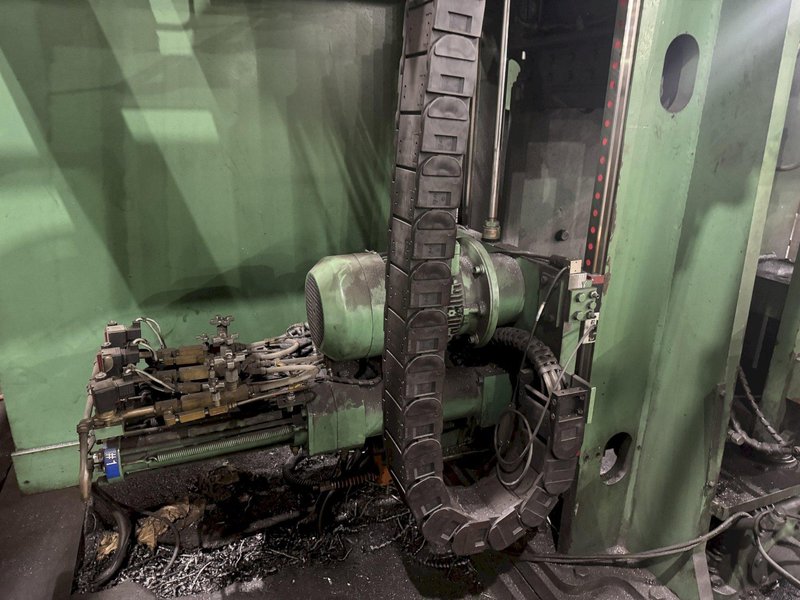 PEDDINGHAUS BDL-1250/9 DRILL LINE WITH GERNETTI ROBERTO SAW. STOCK # 1213525