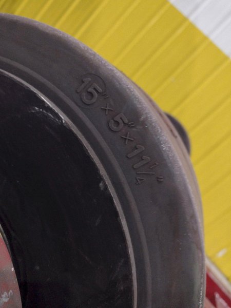 10,000 LB 5 TON RED-D-ARC MODEL #CR5 TANK TURNING ROLLS, POWER &amp; IDLER 110V POWER: YOBRO #24746