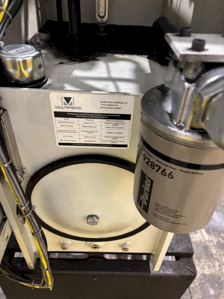 8 TON MULTIPRESS MODEL #M5P-8 HYDRAULIC C-FRAME PRESS: YOBRO #24274