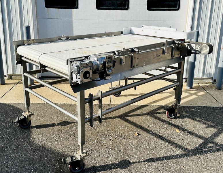 Burford Corp Model: SO72846  |   S.S. Bi-Directional Accumulation Table w/ 2-Motors