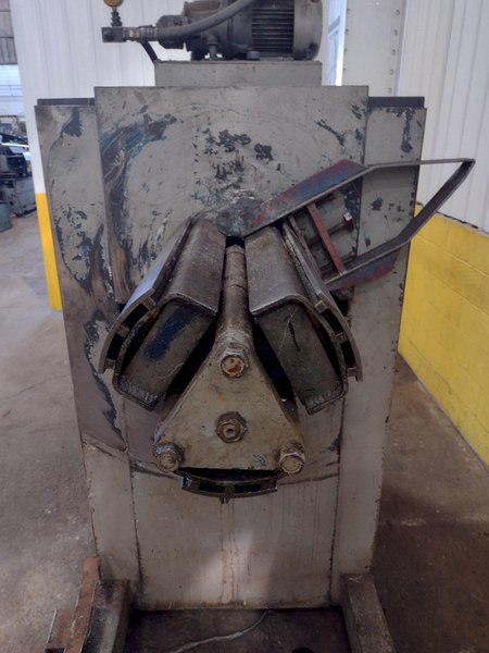 7,000 LB 3.5 TON X 24" RED BUD (RBI) MOTORIZED COIL REEL / UNCOILER: STOCK #15276