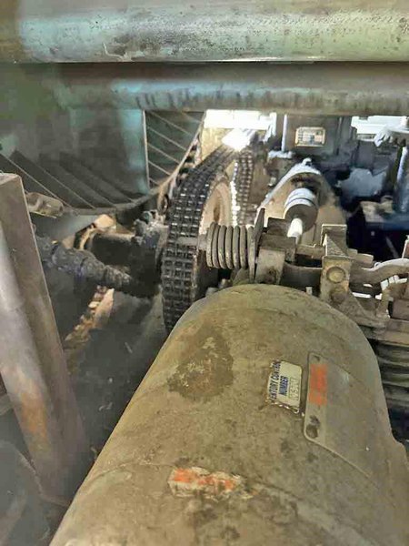 30,000 LB. X 54" TURNOVER CRADLE ROTATING UPENDER. STOCK # 1002225