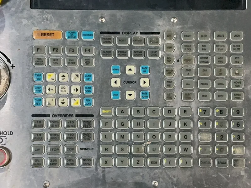 HAAS CNC CONTROL PANEL