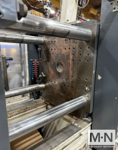 180 TON 12.6 OZ NEGRI BOSSI MODEL V180 CANBIO INJECTION MOLDING MACHINE MFG 2012